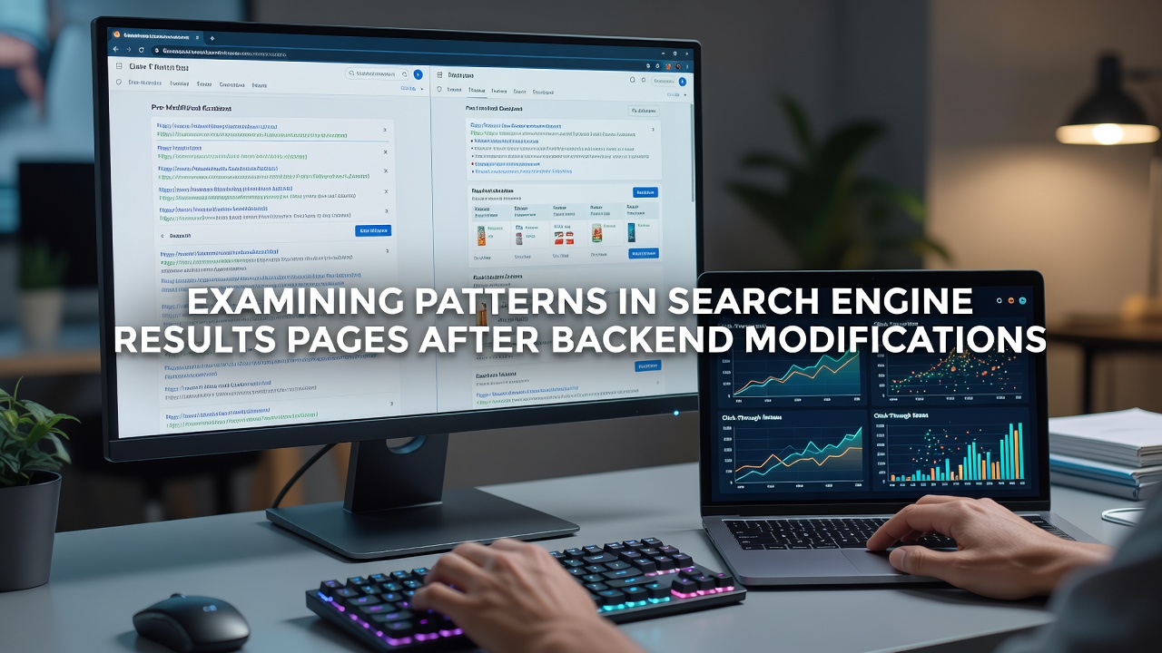 Examining Patterns in Search Engine Results Pages After Backend Modifications