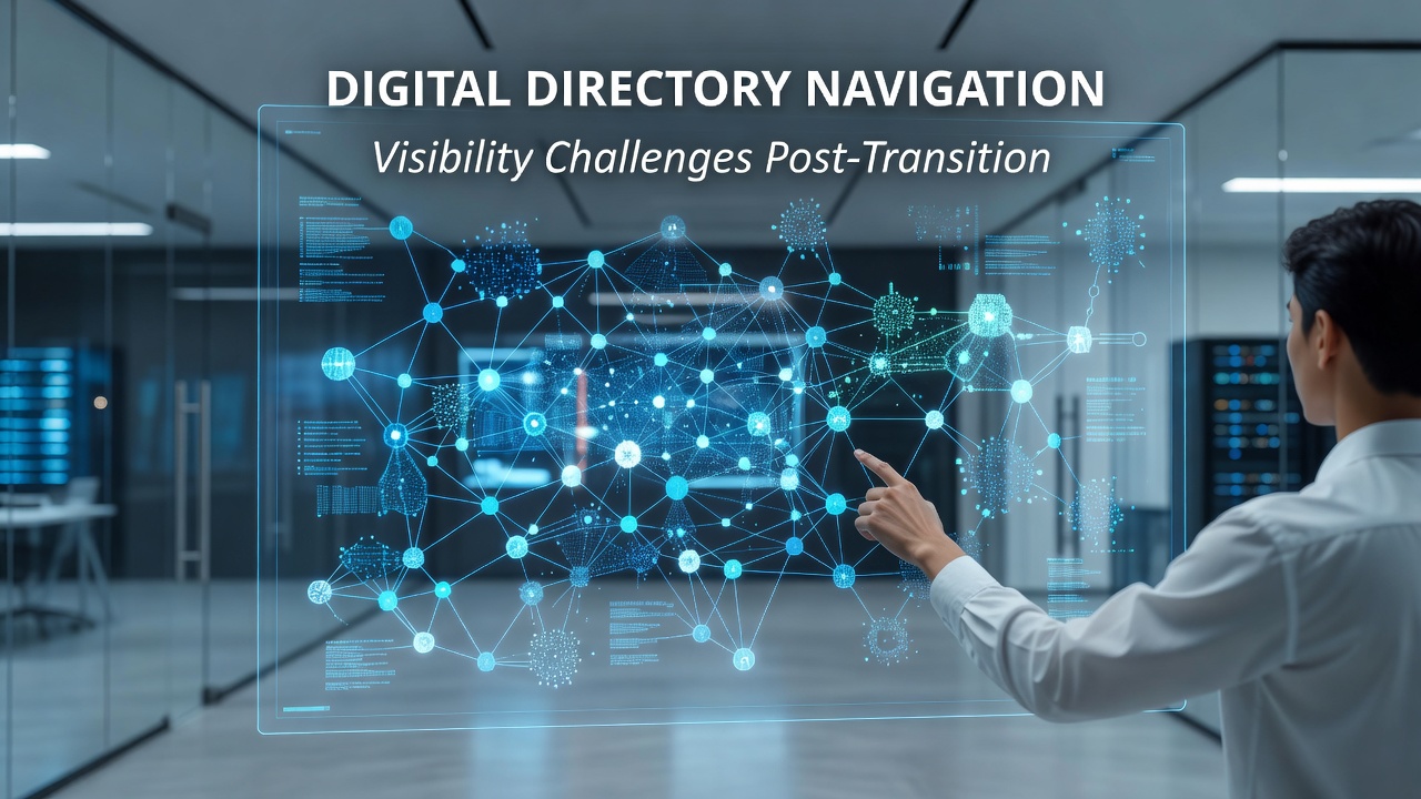 Navigating visibility challenges in digital directories following infrastructure transitions